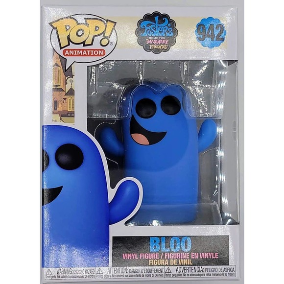 Funko Pop! Bloo #942: Foster's Home for Imaginary Friends with Pop Protector - Picture 1 of 6